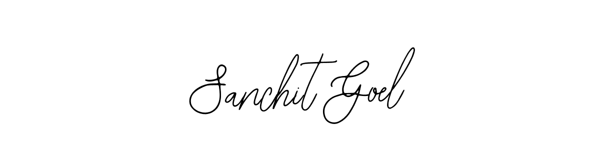 The best way (Bearetta-2O07w) to make a short signature is to pick only two or three words in your name. The name Sanchit Goel include a total of six letters. For converting this name. Sanchit Goel signature style 12 images and pictures png