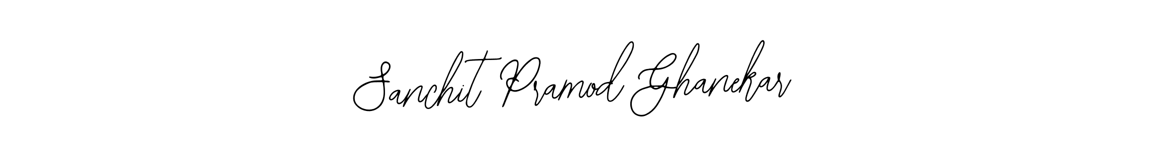 if you are searching for the best signature style for your name Sanchit Pramod Ghanekar. so please give up your signature search. here we have designed multiple signature styles  using Bearetta-2O07w. Sanchit Pramod Ghanekar signature style 12 images and pictures png