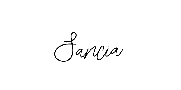 The best way (Bearetta-2O07w) to make a short signature is to pick only two or three words in your name. The name Sancia include a total of six letters. For converting this name. Sancia signature style 12 images and pictures png