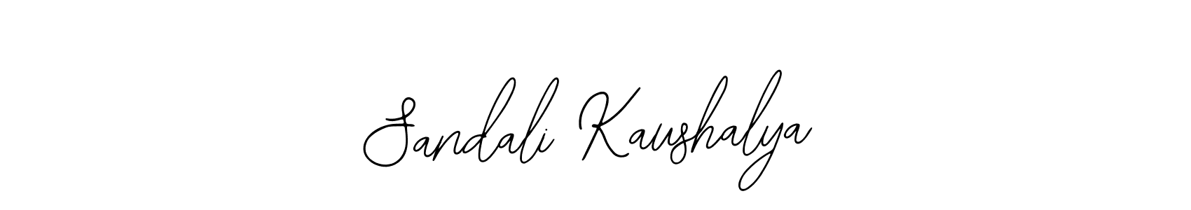 Create a beautiful signature design for name Sandali Kaushalya. With this signature (Bearetta-2O07w) fonts, you can make a handwritten signature for free. Sandali Kaushalya signature style 12 images and pictures png