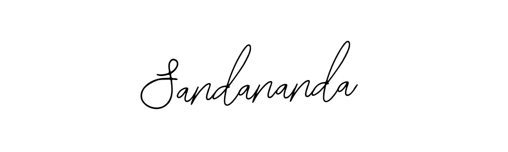 Sandananda stylish signature style. Best Handwritten Sign (Bearetta-2O07w) for my name. Handwritten Signature Collection Ideas for my name Sandananda. Sandananda signature style 12 images and pictures png