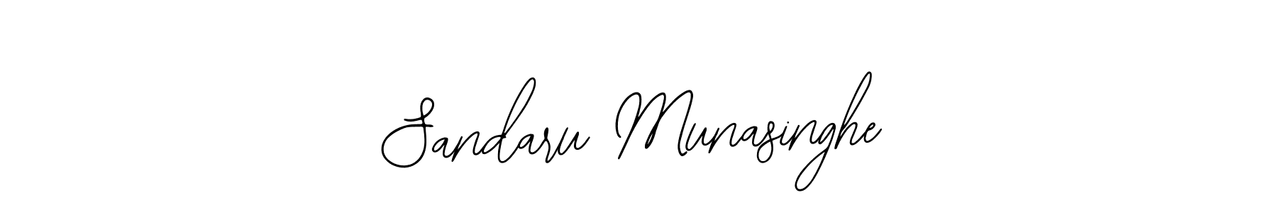How to Draw Sandaru Munasinghe signature style? Bearetta-2O07w is a latest design signature styles for name Sandaru Munasinghe. Sandaru Munasinghe signature style 12 images and pictures png