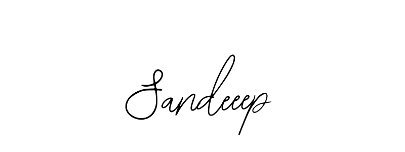 Use a signature maker to create a handwritten signature online. With this signature software, you can design (Bearetta-2O07w) your own signature for name Sandeeep. Sandeeep signature style 12 images and pictures png