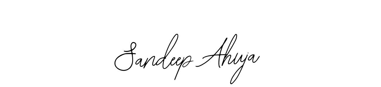 The best way (Bearetta-2O07w) to make a short signature is to pick only two or three words in your name. The name Sandeep Ahuja include a total of six letters. For converting this name. Sandeep Ahuja signature style 12 images and pictures png