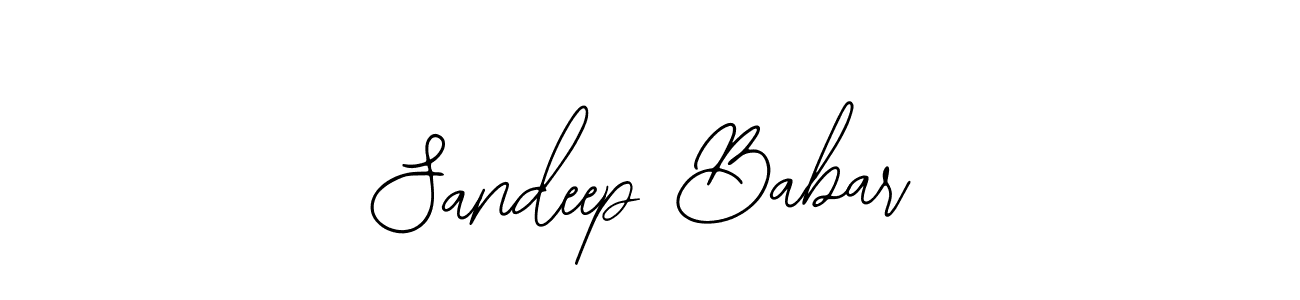 Also we have Sandeep Babar name is the best signature style. Create professional handwritten signature collection using Bearetta-2O07w autograph style. Sandeep Babar signature style 12 images and pictures png