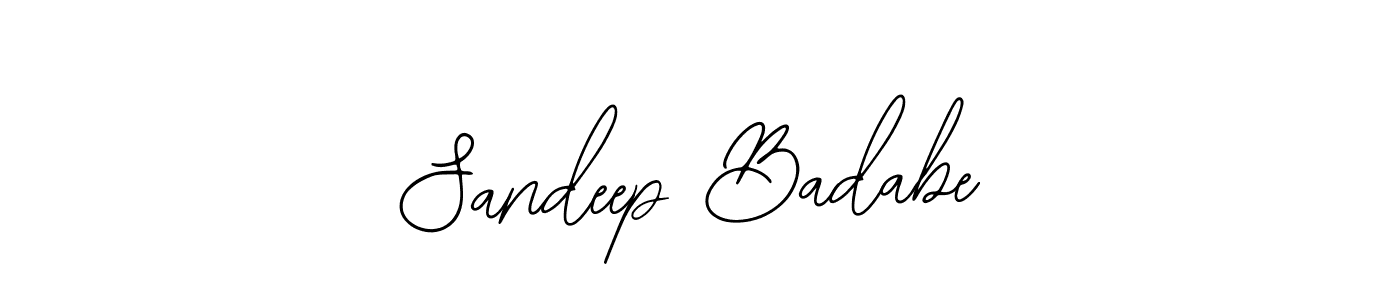 This is the best signature style for the Sandeep Badabe name. Also you like these signature font (Bearetta-2O07w). Mix name signature. Sandeep Badabe signature style 12 images and pictures png