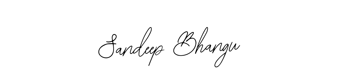 You can use this online signature creator to create a handwritten signature for the name Sandeep Bhangu. This is the best online autograph maker. Sandeep Bhangu signature style 12 images and pictures png