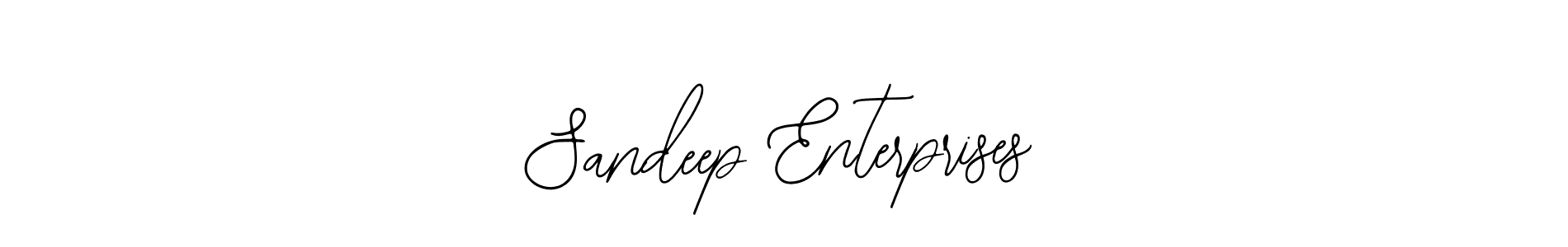 Sandeep Enterprises stylish signature style. Best Handwritten Sign (Bearetta-2O07w) for my name. Handwritten Signature Collection Ideas for my name Sandeep Enterprises. Sandeep Enterprises signature style 12 images and pictures png