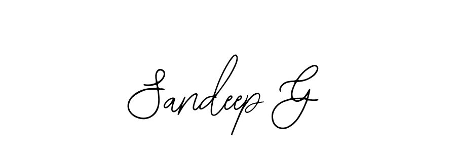 Make a beautiful signature design for name Sandeep G. Use this online signature maker to create a handwritten signature for free. Sandeep G signature style 12 images and pictures png