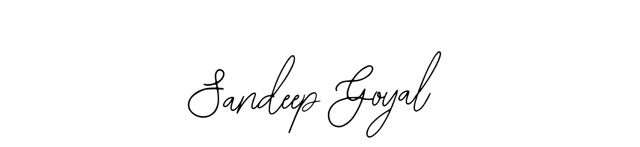 Use a signature maker to create a handwritten signature online. With this signature software, you can design (Bearetta-2O07w) your own signature for name Sandeep Goyal. Sandeep Goyal signature style 12 images and pictures png