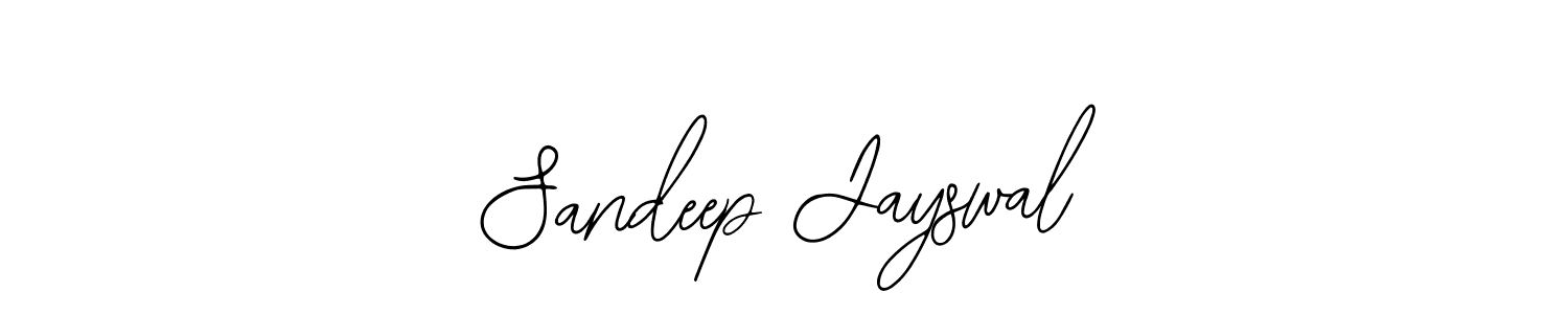 The best way (Bearetta-2O07w) to make a short signature is to pick only two or three words in your name. The name Sandeep Jayswal include a total of six letters. For converting this name. Sandeep Jayswal signature style 12 images and pictures png
