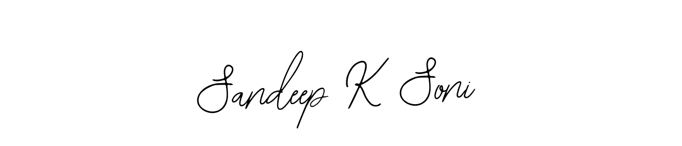 Create a beautiful signature design for name Sandeep K Soni. With this signature (Bearetta-2O07w) fonts, you can make a handwritten signature for free. Sandeep K Soni signature style 12 images and pictures png