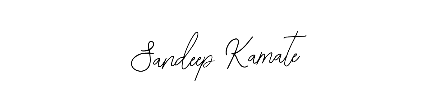 How to make Sandeep Kamate name signature. Use Bearetta-2O07w style for creating short signs online. This is the latest handwritten sign. Sandeep Kamate signature style 12 images and pictures png
