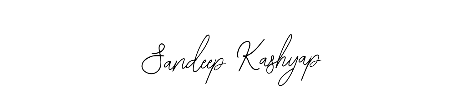 Use a signature maker to create a handwritten signature online. With this signature software, you can design (Bearetta-2O07w) your own signature for name Sandeep Kashyap. Sandeep Kashyap signature style 12 images and pictures png