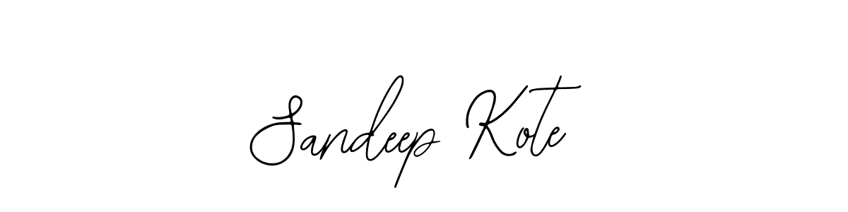Use a signature maker to create a handwritten signature online. With this signature software, you can design (Bearetta-2O07w) your own signature for name Sandeep Kote. Sandeep Kote signature style 12 images and pictures png