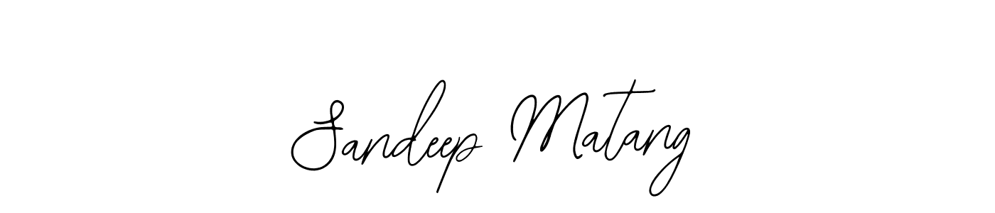 Also You can easily find your signature by using the search form. We will create Sandeep Matang name handwritten signature images for you free of cost using Bearetta-2O07w sign style. Sandeep Matang signature style 12 images and pictures png