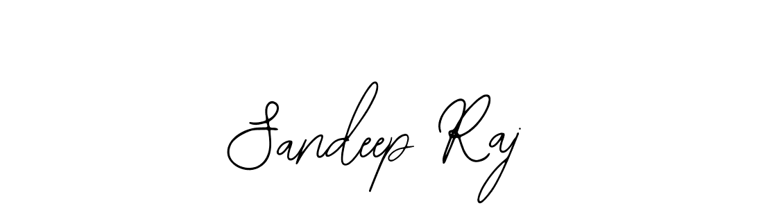 How to make Sandeep Raj name signature. Use Bearetta-2O07w style for creating short signs online. This is the latest handwritten sign. Sandeep Raj signature style 12 images and pictures png