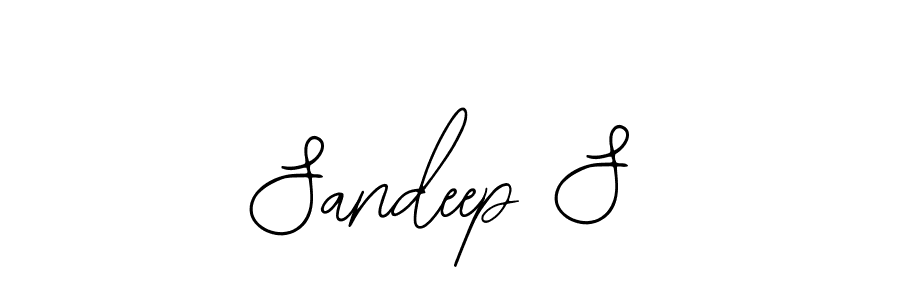 Also You can easily find your signature by using the search form. We will create Sandeep S name handwritten signature images for you free of cost using Bearetta-2O07w sign style. Sandeep S signature style 12 images and pictures png