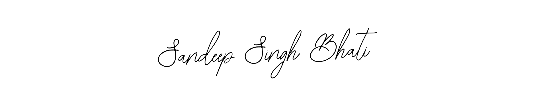 Use a signature maker to create a handwritten signature online. With this signature software, you can design (Bearetta-2O07w) your own signature for name Sandeep Singh Bhati. Sandeep Singh Bhati signature style 12 images and pictures png