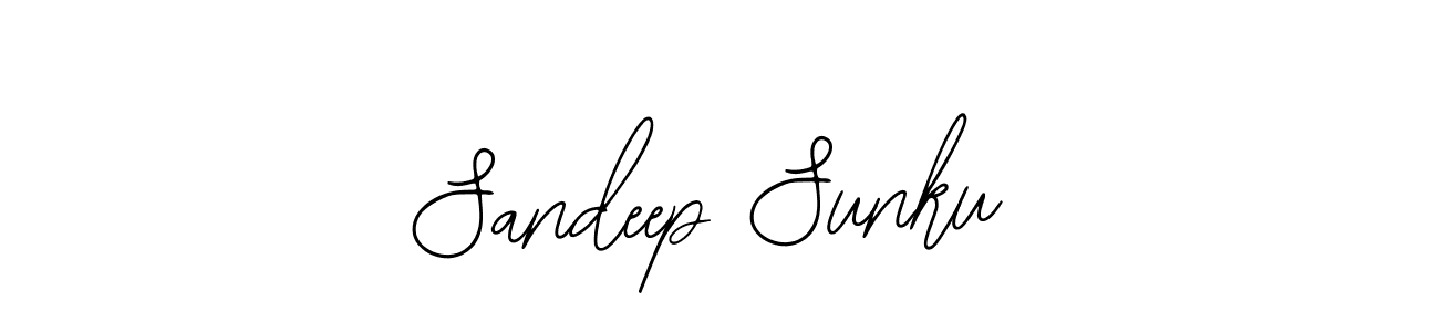 Create a beautiful signature design for name Sandeep Sunku. With this signature (Bearetta-2O07w) fonts, you can make a handwritten signature for free. Sandeep Sunku signature style 12 images and pictures png