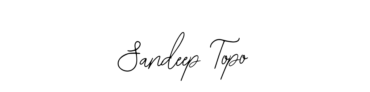 Once you've used our free online signature maker to create your best signature Bearetta-2O07w style, it's time to enjoy all of the benefits that Sandeep Topo name signing documents. Sandeep Topo signature style 12 images and pictures png