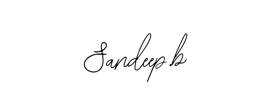 Make a beautiful signature design for name Sandeep.b. Use this online signature maker to create a handwritten signature for free. Sandeep.b signature style 12 images and pictures png