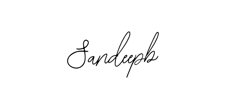 Also we have Sandeepb name is the best signature style. Create professional handwritten signature collection using Bearetta-2O07w autograph style. Sandeepb signature style 12 images and pictures png