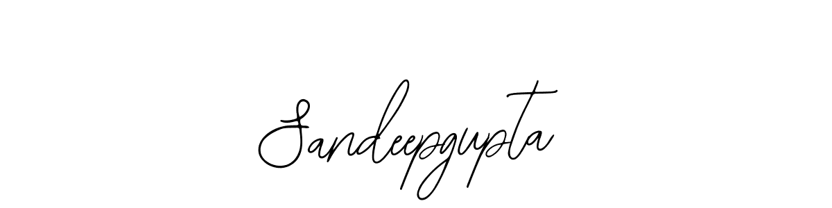 How to make Sandeepgupta signature? Bearetta-2O07w is a professional autograph style. Create handwritten signature for Sandeepgupta name. Sandeepgupta signature style 12 images and pictures png