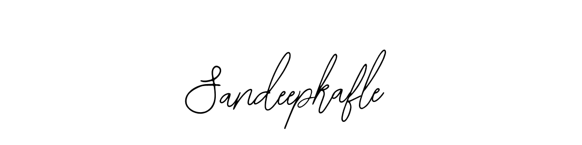 How to make Sandeepkafle name signature. Use Bearetta-2O07w style for creating short signs online. This is the latest handwritten sign. Sandeepkafle signature style 12 images and pictures png