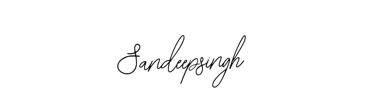 You should practise on your own different ways (Bearetta-2O07w) to write your name (Sandeepsingh) in signature. don't let someone else do it for you. Sandeepsingh signature style 12 images and pictures png