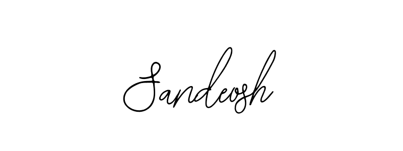 How to make Sandeosh signature? Bearetta-2O07w is a professional autograph style. Create handwritten signature for Sandeosh name. Sandeosh signature style 12 images and pictures png
