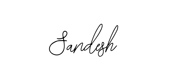 Make a beautiful signature design for name Sandesh. Use this online signature maker to create a handwritten signature for free. Sandesh signature style 12 images and pictures png