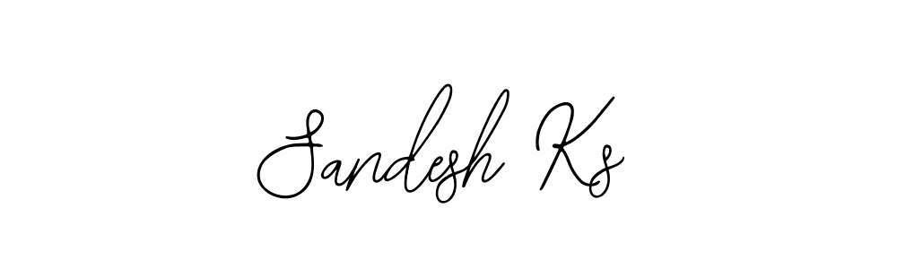 The best way (Bearetta-2O07w) to make a short signature is to pick only two or three words in your name. The name Sandesh Ks include a total of six letters. For converting this name. Sandesh Ks signature style 12 images and pictures png