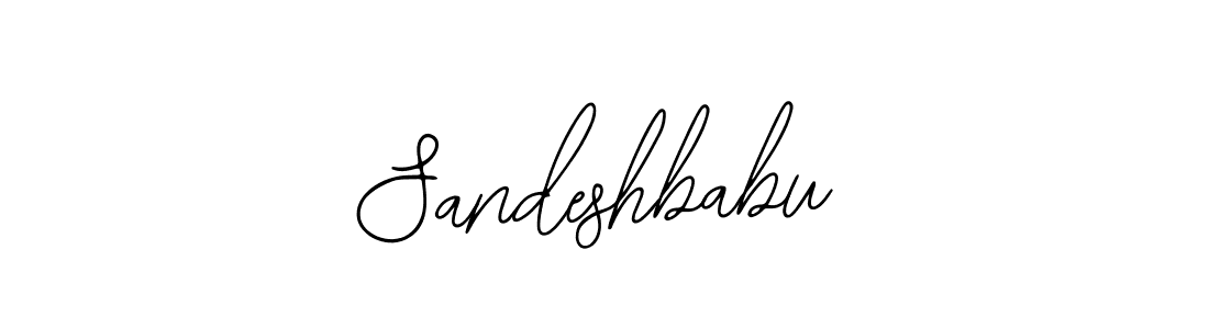 Similarly Bearetta-2O07w is the best handwritten signature design. Signature creator online .You can use it as an online autograph creator for name Sandeshbabu. Sandeshbabu signature style 12 images and pictures png