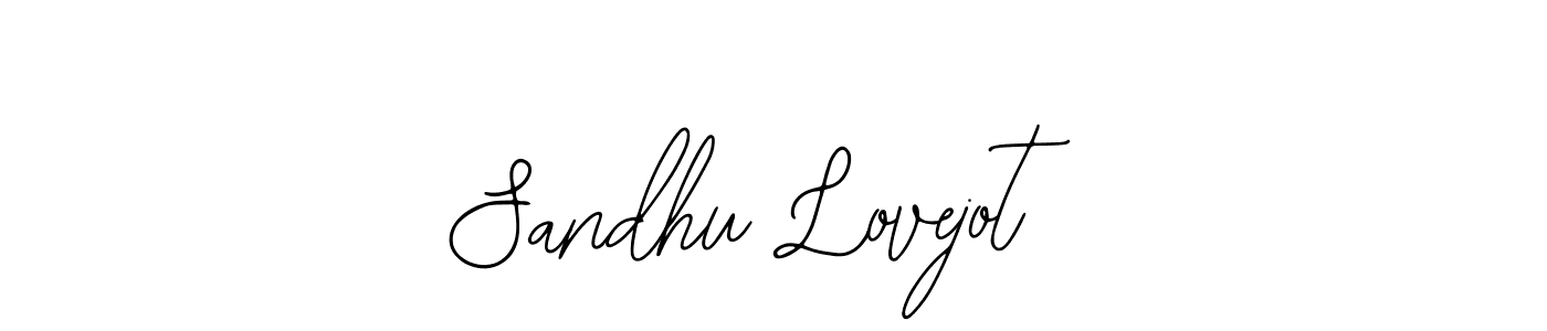 Sandhu Lovejot stylish signature style. Best Handwritten Sign (Bearetta-2O07w) for my name. Handwritten Signature Collection Ideas for my name Sandhu Lovejot. Sandhu Lovejot signature style 12 images and pictures png