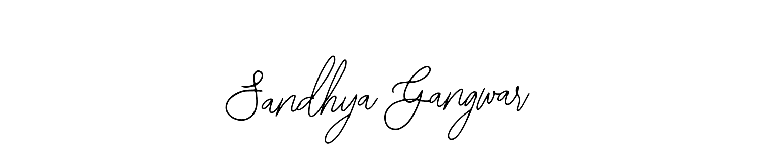 The best way (Bearetta-2O07w) to make a short signature is to pick only two or three words in your name. The name Sandhya Gangwar include a total of six letters. For converting this name. Sandhya Gangwar signature style 12 images and pictures png
