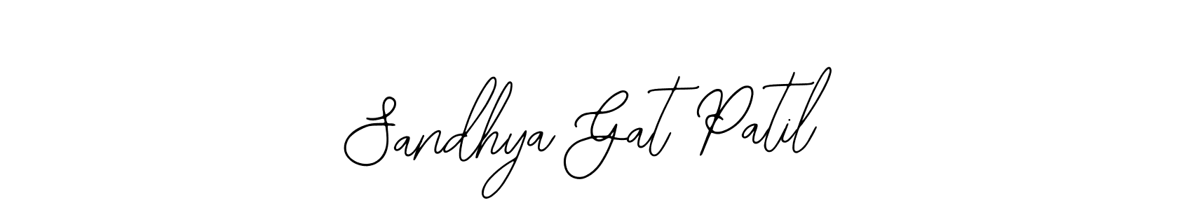 Create a beautiful signature design for name Sandhya Gat Patil. With this signature (Bearetta-2O07w) fonts, you can make a handwritten signature for free. Sandhya Gat Patil signature style 12 images and pictures png