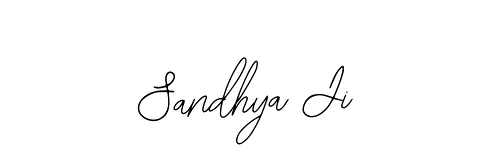 How to make Sandhya Ji signature? Bearetta-2O07w is a professional autograph style. Create handwritten signature for Sandhya Ji name. Sandhya Ji signature style 12 images and pictures png