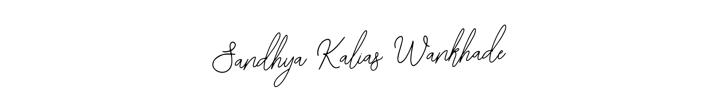 How to make Sandhya Kalias Wankhade signature? Bearetta-2O07w is a professional autograph style. Create handwritten signature for Sandhya Kalias Wankhade name. Sandhya Kalias Wankhade signature style 12 images and pictures png