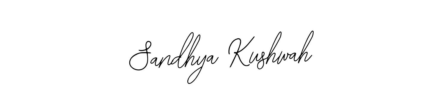 Also You can easily find your signature by using the search form. We will create Sandhya Kushwah name handwritten signature images for you free of cost using Bearetta-2O07w sign style. Sandhya Kushwah signature style 12 images and pictures png