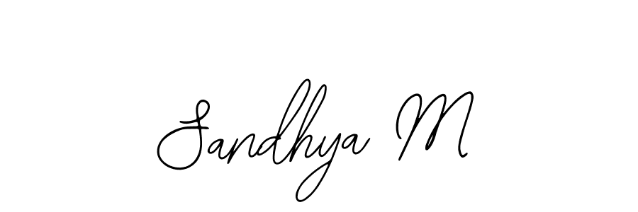 This is the best signature style for the Sandhya M name. Also you like these signature font (Bearetta-2O07w). Mix name signature. Sandhya M signature style 12 images and pictures png