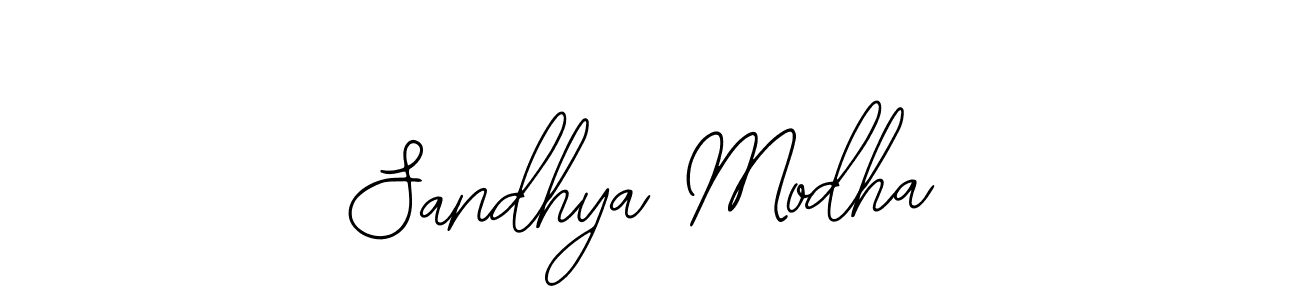 Use a signature maker to create a handwritten signature online. With this signature software, you can design (Bearetta-2O07w) your own signature for name Sandhya Modha. Sandhya Modha signature style 12 images and pictures png