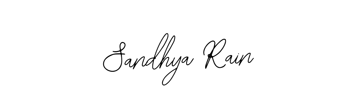 See photos of Sandhya Rain official signature by Spectra . Check more albums & portfolios. Read reviews & check more about Bearetta-2O07w font. Sandhya Rain signature style 12 images and pictures png