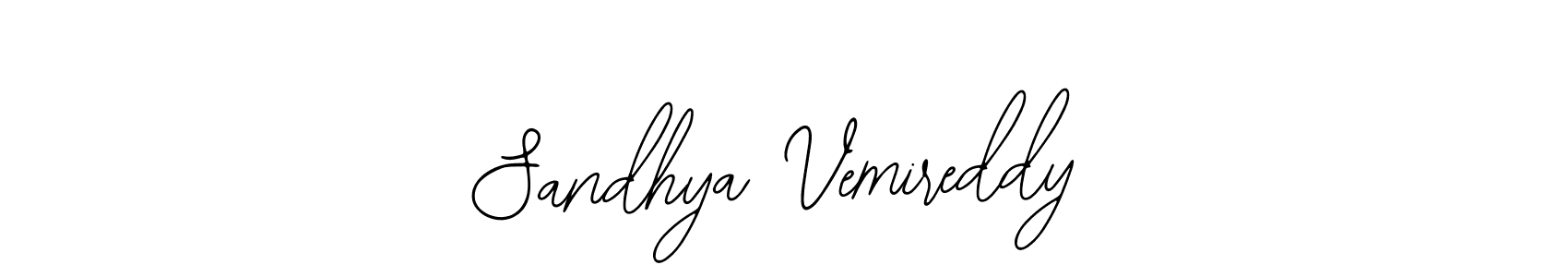 The best way (Bearetta-2O07w) to make a short signature is to pick only two or three words in your name. The name Sandhya Vemireddy include a total of six letters. For converting this name. Sandhya Vemireddy signature style 12 images and pictures png