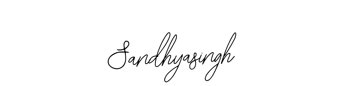 Bearetta-2O07w is a professional signature style that is perfect for those who want to add a touch of class to their signature. It is also a great choice for those who want to make their signature more unique. Get Sandhyasingh name to fancy signature for free. Sandhyasingh signature style 12 images and pictures png