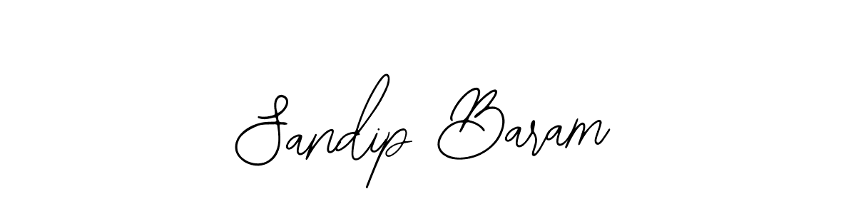 Also You can easily find your signature by using the search form. We will create Sandip Baram name handwritten signature images for you free of cost using Bearetta-2O07w sign style. Sandip Baram signature style 12 images and pictures png
