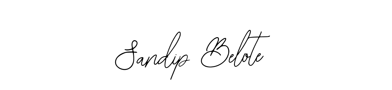 Sandip Belote stylish signature style. Best Handwritten Sign (Bearetta-2O07w) for my name. Handwritten Signature Collection Ideas for my name Sandip Belote. Sandip Belote signature style 12 images and pictures png