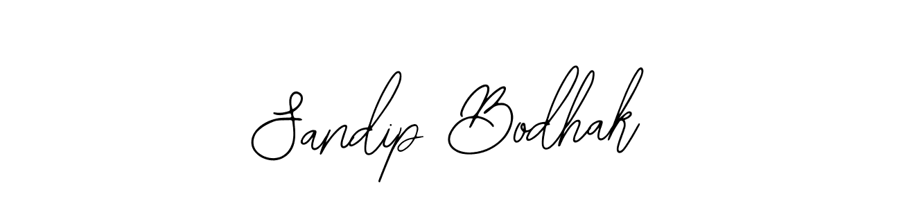 Create a beautiful signature design for name Sandip Bodhak. With this signature (Bearetta-2O07w) fonts, you can make a handwritten signature for free. Sandip Bodhak signature style 12 images and pictures png
