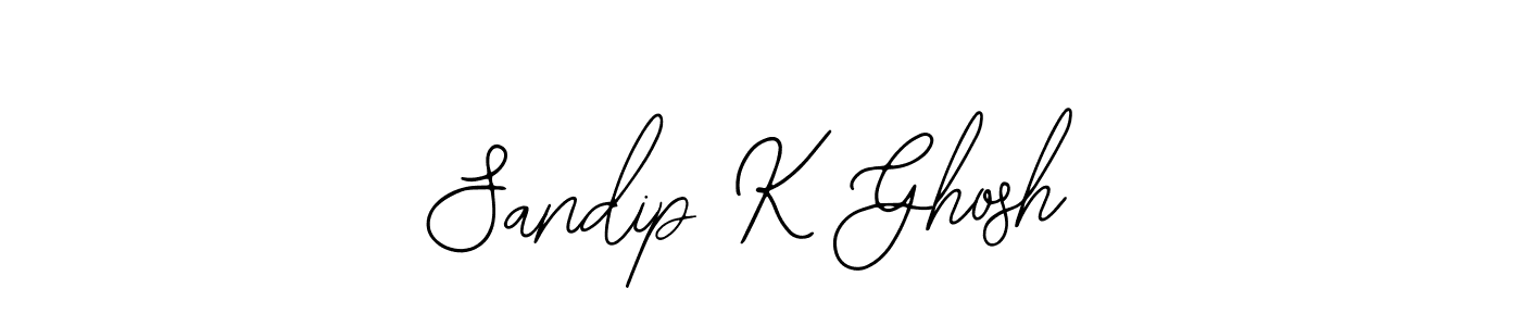 The best way (Bearetta-2O07w) to make a short signature is to pick only two or three words in your name. The name Sandip K Ghosh include a total of six letters. For converting this name. Sandip K Ghosh signature style 12 images and pictures png