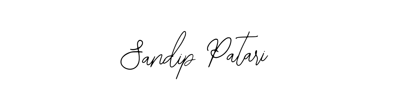 The best way (Bearetta-2O07w) to make a short signature is to pick only two or three words in your name. The name Sandip Patari include a total of six letters. For converting this name. Sandip Patari signature style 12 images and pictures png
